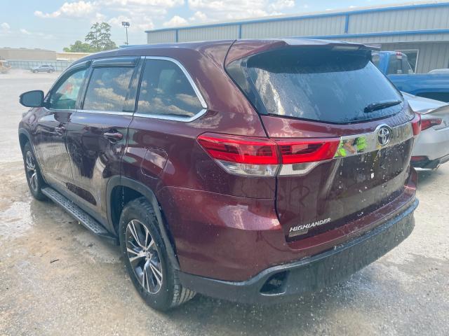 Photo 3 from auction – 2019 TOYOTA HIGHLANDER with VIN 5TDZZRFH1KS336058