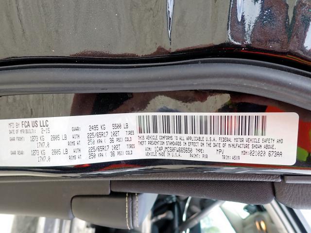 Photo 10 from auction – 2015 JEEP CHEROKEE L with VIN 1C4PJMCS0FW665650