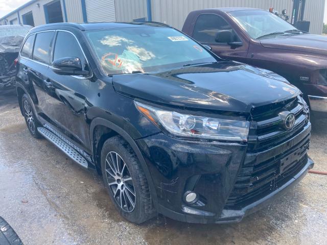 TOYOTA HIGHLANDER 2017 with VIN 5TDKZRFH1HS212852 - Photo from auction