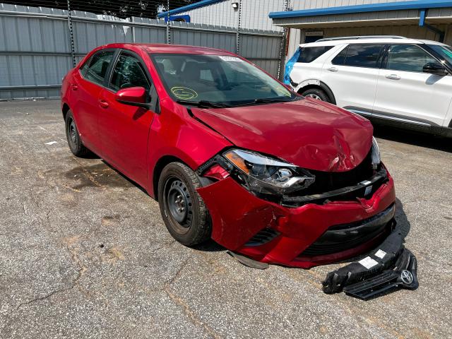 TOYOTA COROLLA L 2015 with VIN 2T1BURHE4FC274284 - Photo from auction