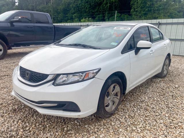 Photo 2 from auction – 2014 HONDA CIVIC LX with VIN 19XFB2F53EE063532