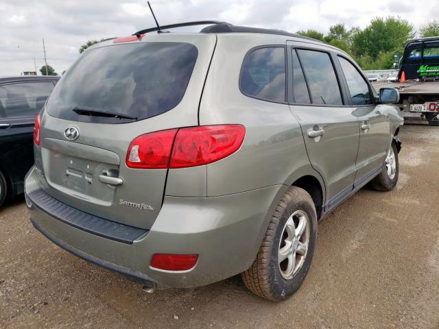 Photo 4 from auction – 2008 HYUNDAI SANTA FE G with VIN 5NMSG13D68H225138