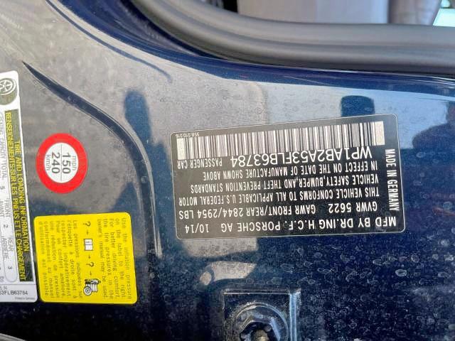 Photo 10 from auction – 2015 PORSCHE MACAN S with VIN WP1AB2A53FLB63784