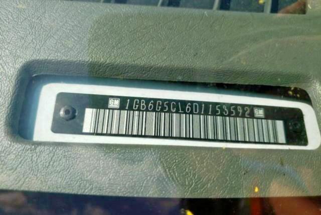 Photo 10 from auction – 2013 CHEVROLET EXPRESS G4 with VIN 1GB6G5CL6D1153592