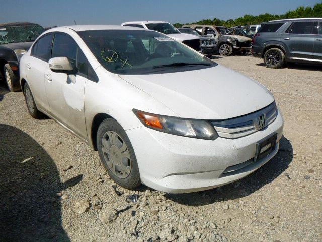 HONDA CIVIC HYBR 2012 with VIN JHMFB4F23CS000845 - Photo from auction