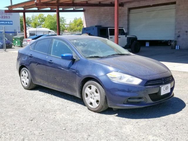 DODGE DART SE 2013 with VIN 1C3CDFAH7DD208842 - Photo from auction