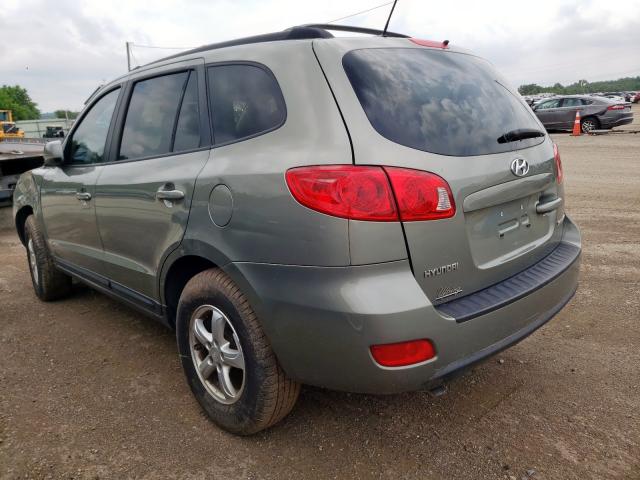 Photo 3 from auction – 2008 HYUNDAI SANTA FE G with VIN 5NMSG13D68H225138