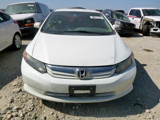 Photo 9 from auction – 2012 HONDA CIVIC HYBR with VIN JHMFB4F23CS000845