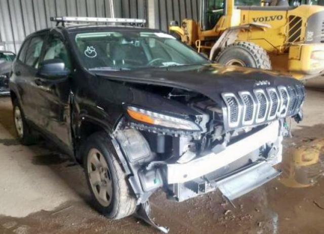 JEEP CHEROKEE S 2015 with VIN 1C4PJMAB2FW741419 - Photo from auction