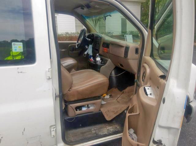 Photo 5 from auction – 2001 CHEVROLET EXPRESS G2 with VIN 1GCFG25W411154852
