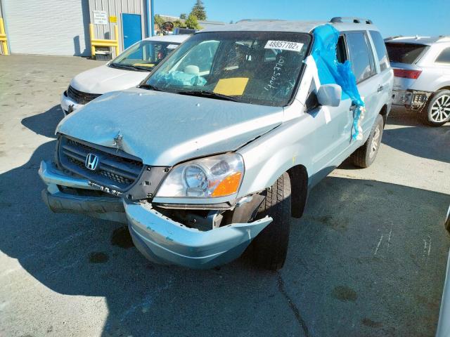 Photo 2 from auction – 2003 HONDA PILOT EXL with VIN 2HKYF18563H523764