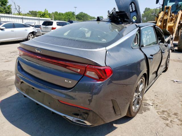 Photo 4 from auction – 2021 KIA K5 EX with VIN 5XXG34J21MG033557