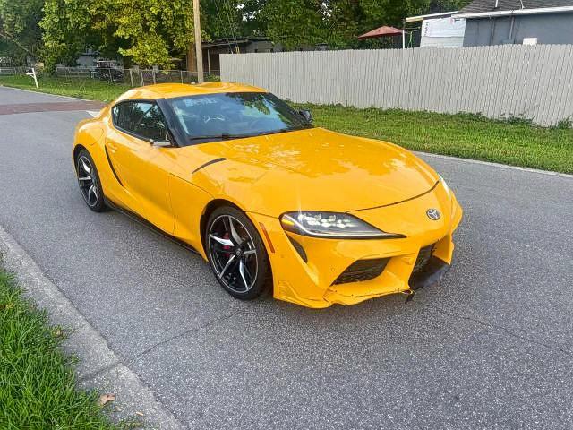 Photo 1 from auction – 2022 TOYOTA SUPRA BASE with VIN WZ1DB0C02NW046880