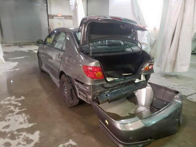 Photo 3 from auction – 2003 TOYOTA COROLLA CE with VIN 1NXBR32EX3Z170688