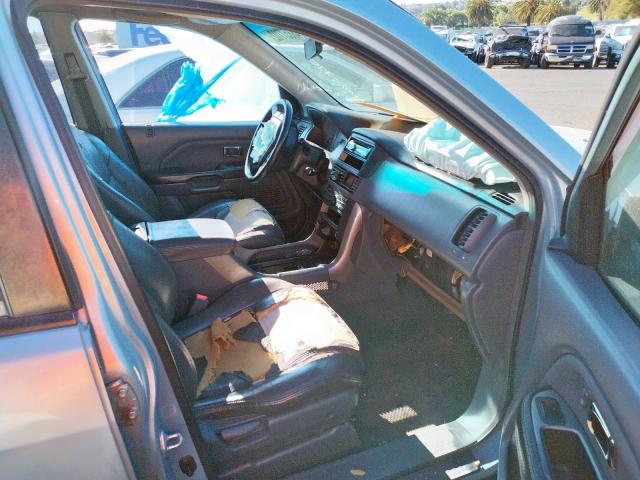 Photo 5 from auction – 2003 HONDA PILOT EXL with VIN 2HKYF18563H523764