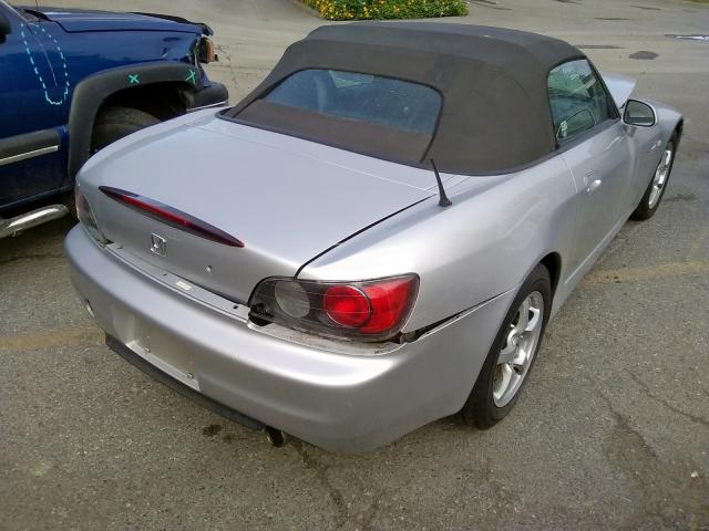 Photo 4 from auction – 2002 HONDA S2000 with VIN JHMAP11412T009765