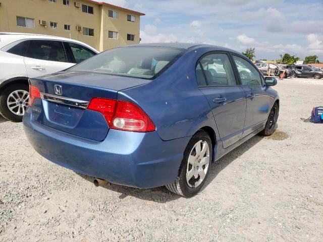 Photo 4 from auction – 2009 HONDA CIVIC LX with VIN 19XFA16529E048409