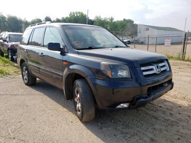 HONDA PILOT EX 2006 with VIN 5FNYF28586B013330 - Photo from auction