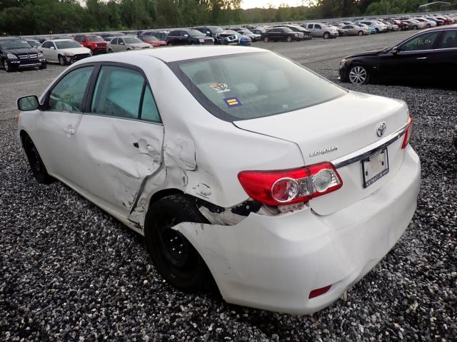 Photo 3 from auction – 2013 TOYOTA COROLLA BA with VIN 2T1BU4EE0DC040034