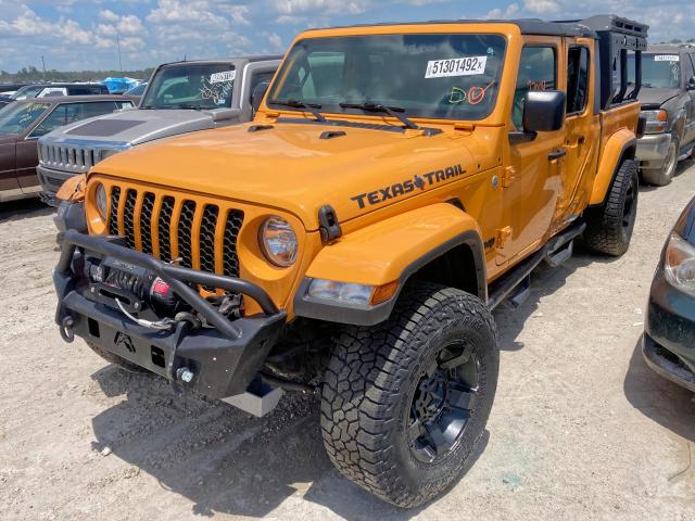 Photo 2 from auction – 2021 JEEP GLADIATOR with VIN 1C6HJTAG5ML560637