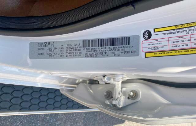 Photo 10 from auction – 2019 RAM 1500 LONGH with VIN 1C6SRFST3KN631718