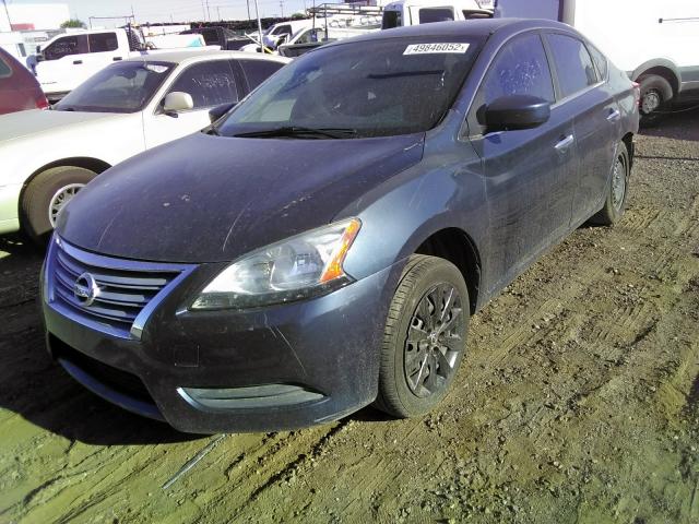 Photo 2 from auction – 2014 NISSAN SENTRA S with VIN 3N1AB7AP3EL615397