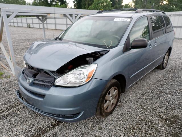 Photo 2 from auction – 2004 TOYOTA SIENNA CE with VIN 5TDZA23C74S060883