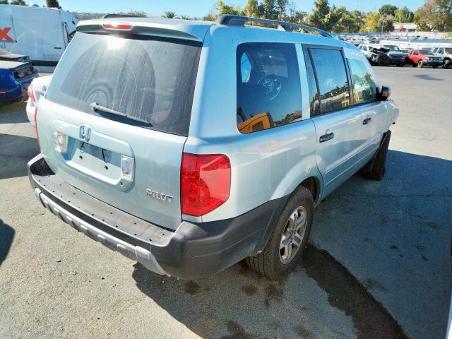Photo 4 from auction – 2003 HONDA PILOT EXL with VIN 2HKYF18563H523764