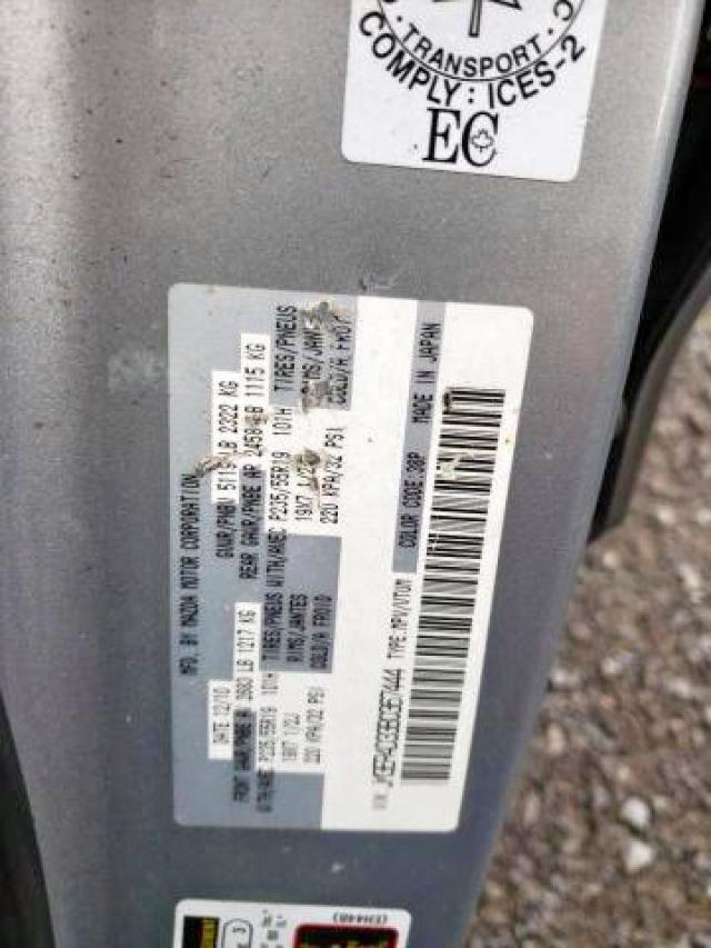 Photo 9 from auction – 2011 MAZDA CX-7 with VIN JM3ER4D33B0367444