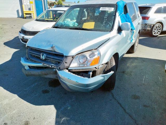 Photo 9 from auction – 2003 HONDA PILOT EXL with VIN 2HKYF18563H523764