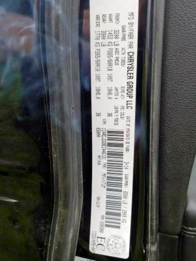 Photo 9 from auction – 2014 DODGE DURANGO LI with VIN 1C4RDJDG9EC446131