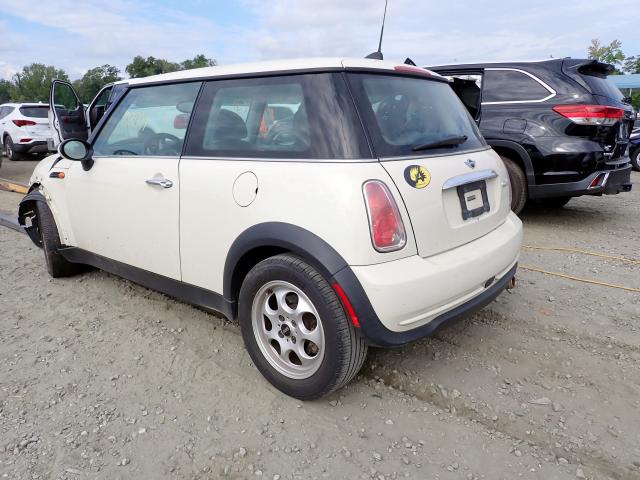 Photo 3 from auction – 2005 MINI COOPER with VIN WMWRC33445TJ66037