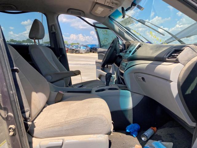 Photo 5 from auction – 2016 HONDA PILOT LX with VIN 5FNYF5H10GB018358
