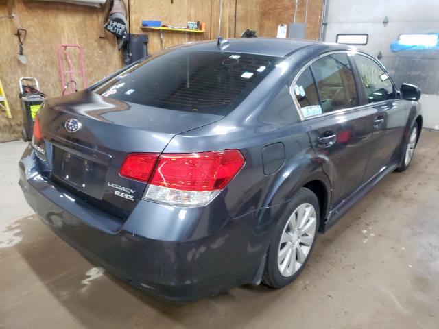 Photo 4 from auction – 2011 SUBARU LEGACY 2.5 with VIN 4S3BMBK6XB3252169