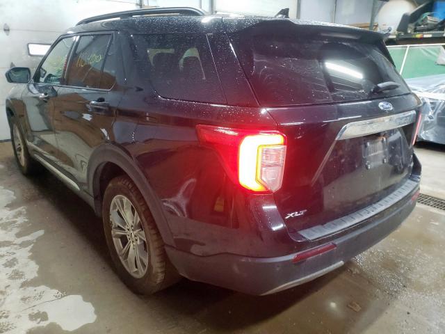 Photo 3 from auction – 2020 FORD EXPLORER X with VIN 1FMSK8DH9LGB43554