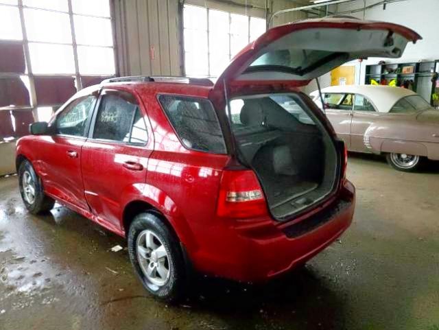 Photo 3 from auction – 2008 KIA SORENTO EX with VIN KNDJC735X85789459