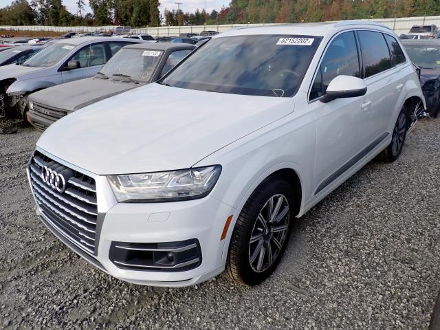 Photo 2 from auction – 2017 AUDI Q7 PREMIUM with VIN WA1LAAF71HD038369