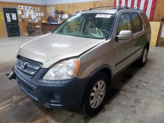 Photo 2 from auction – 2005 HONDA CR-V EX with VIN JHLRD78875C030622