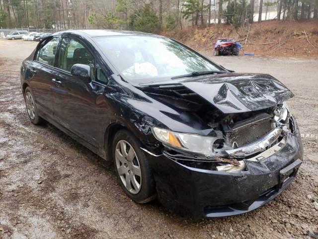 HONDA CIVIC LX 2009 with VIN 19XFA16539E026144 - Photo from auction