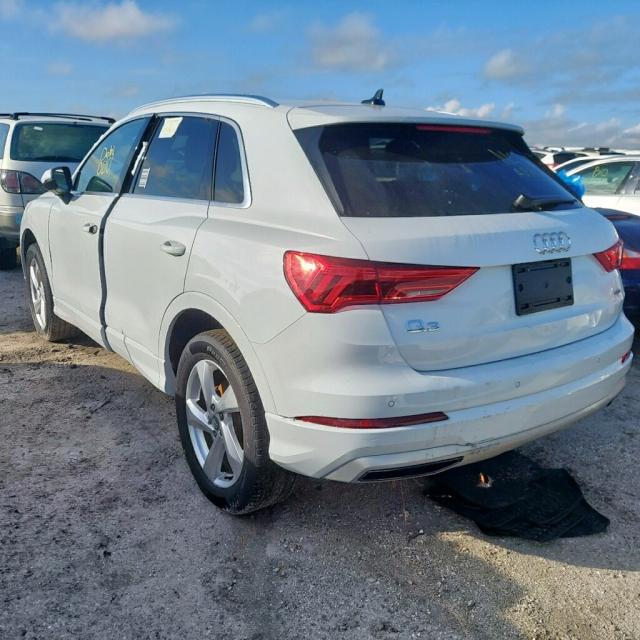 Photo 3 from auction – 2020 AUDI Q3 PREMIUM with VIN WA1AECF31L1085500
