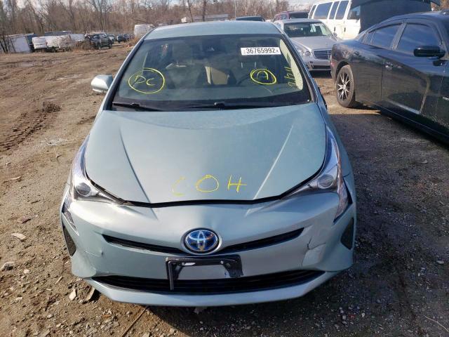 Photo 7 from auction – 2017 TOYOTA PRIUS with VIN JTDKBRFU3H3541376