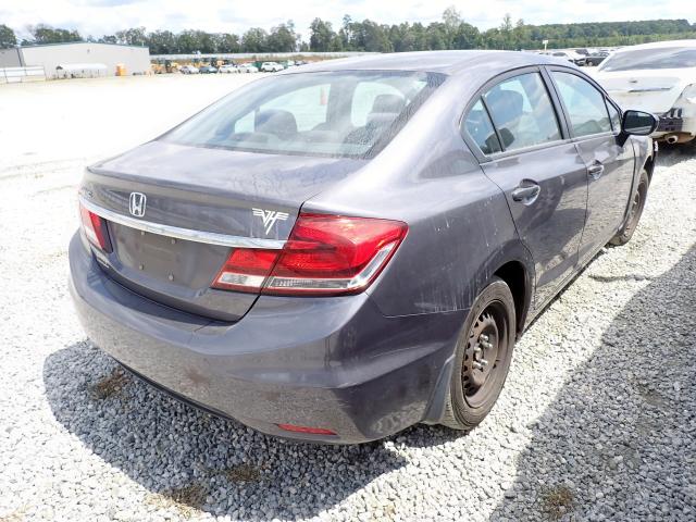 Photo 4 from auction – 2014 HONDA CIVIC LX with VIN 19XFB2F57EE070046