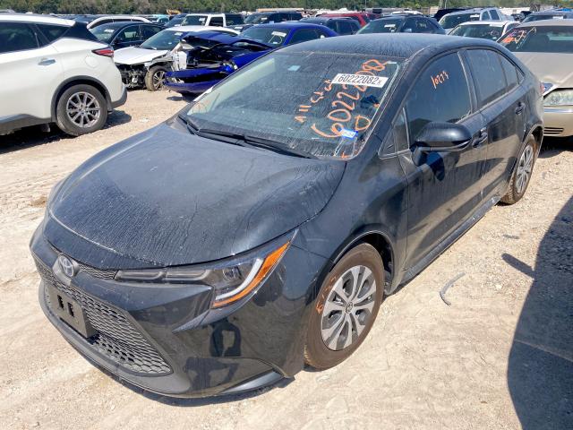 Photo 2 from auction – 2022 TOYOTA COROLLA LE with VIN JTDEAMDE6NJ050421