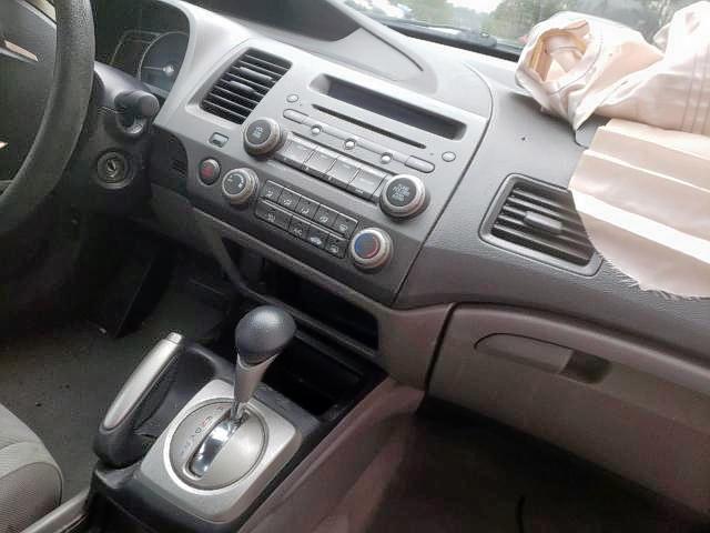 Photo 9 from auction – 2009 HONDA CIVIC LX with VIN 19XFA16539E026144