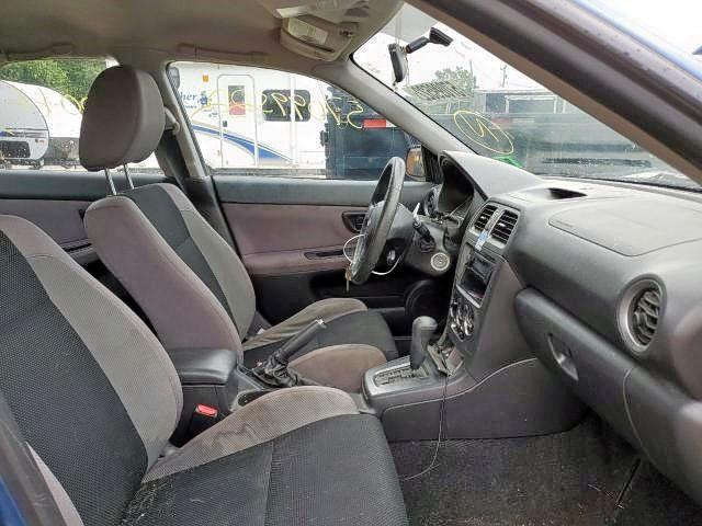 Photo 5 from auction – 2007 SUBARU IMPREZA 2. with VIN JF1GD61687H522689