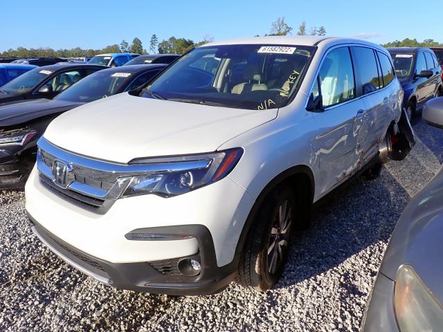 Photo 2 from auction – 2021 HONDA PILOT EX with VIN 5FNYF6H31MB067426