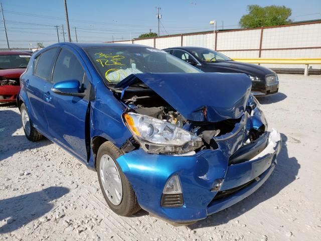 TOYOTA PRIUS C 2014 with VIN JTDKDTB36E1562931 - Photo from auction