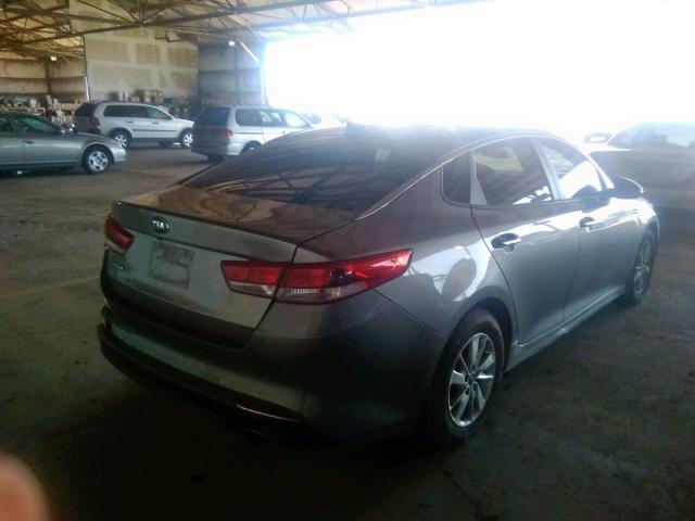 Photo 4 from auction – 2016 KIA OPTIMA LX with VIN 5XXGT4L3XGG021580