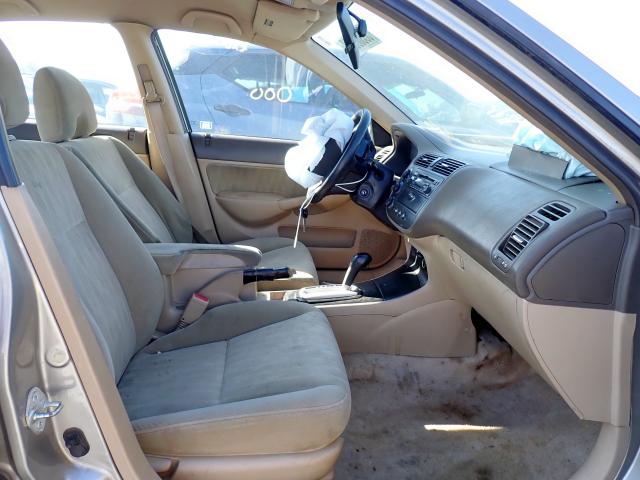 Photo 5 from auction – 2005 HONDA CIVIC LX with VIN 2HGES166X5H605536