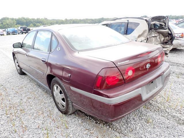 Photo 3 from auction – 2003 CHEVROLET IMPALA with VIN 2G1WF52E039137876